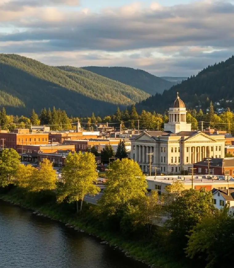 Kelso Washington riverfront